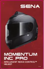 Preview for 1 page of Sena MOMENTUM INC PRO Quick Start Manual