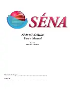 Preview for 1 page of Sena NP200G User Manual