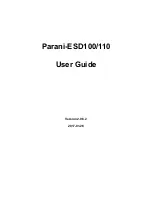 Sena Parani-ESD100 User Manual preview