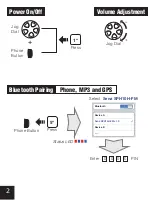 Предварительный просмотр 2 страницы Sena SPH10H-FM Quick Start Manual