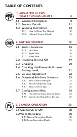 Preview for 4 page of Sena X1 PRO Manual