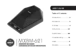 Preview for 1 page of Senal Professional MX MXBM-621 User Manual