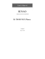 SENAO SI-7800H User Manual preview