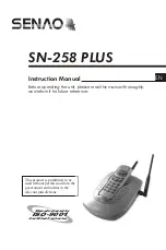 SENAO SN-258 PLUS Instruction Manual предпросмотр