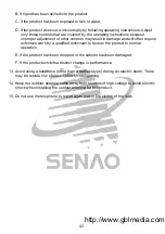 Preview for 44 page of SENAO SN-358 PLUS Instruction Manual