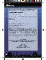 Preview for 9 page of Senario THE APPRENTICE User Manual