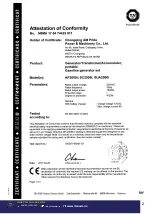 Preview for 2 page of Senci AP2000i User Manual