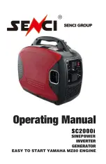 Senci SC2000i Operating Manual preview