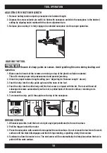 Preview for 10 page of Senco Duraspin DS230 Operating Instructions Manual