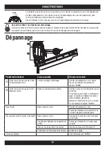 Preview for 44 page of Senco FN81T1 Operating Instructions Manual