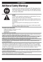 Preview for 7 page of Senco Fusion F-LXP Operating Instructions Manual