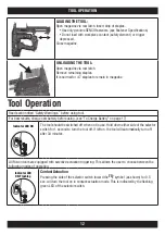 Preview for 12 page of Senco Fusion F-LXP Operating Instructions Manual