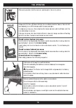 Preview for 16 page of Senco Fusion F-LXP Operating Instructions Manual