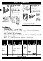 Preview for 62 page of Senco Fusion Technology F-35XP Operating Instructions Manual