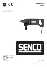 Senco ID3150 Operating Instructions Manual предпросмотр