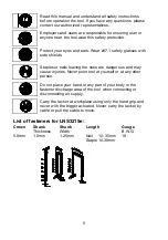 Предварительный просмотр 6 страницы Senco LNS 3215 E Operating Instructions Manual