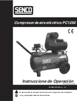 Preview for 129 page of Senco PC1250 Operating Instructions Manual