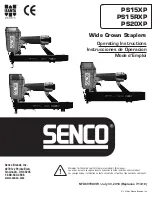 Preview for 1 page of Senco PS15RXP Operating Instructions Manual