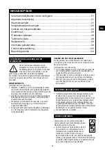 Preview for 21 page of Senco SCN49XP Operating Instructions Manual