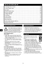 Preview for 66 page of Senco SCN49XP Operating Instructions Manual