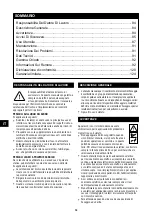 Preview for 84 page of Senco SCN49XP Operating Instructions Manual