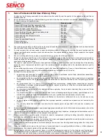 Preview for 71 page of Senco SGP40L Operating Instructions Manual