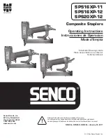 Предварительный просмотр 1 страницы Senco SPS16XP-11 Operating Instructions Manual