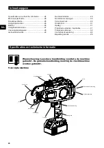 Предварительный просмотр 24 страницы Senco SRT25 Operating Instructions Manual