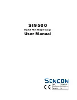 Предварительный просмотр 1 страницы Sencon SI9500 User Manual