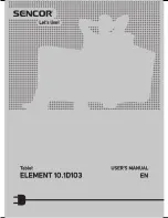 Sencor ELEMENT 10.1D103 User Manual предпросмотр