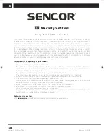 Preview for 24 page of Sencor element p005v User Manual