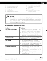 Предварительный просмотр 11 страницы Sencor ELEMENT P006S User Manual