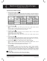 Preview for 34 page of Sencor SAC 0911CH User Manual