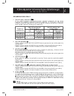 Preview for 107 page of Sencor SAC 0911CH User Manual