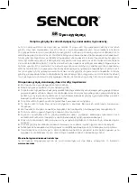 Preview for 106 page of Sencor SBM 440 User Manual