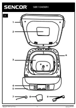 Preview for 4 page of Sencor SBR 1040WH Translation Of The Original Manual