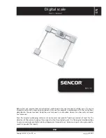 Sencor SBS 112 User Manual предпросмотр