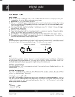 Preview for 4 page of Sencor SBS 2004SL User Manual