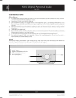 Предварительный просмотр 4 страницы Sencor SBS 305 User Manual