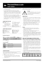 Предварительный просмотр 7 страницы Sencor SBS 6025WH Translation Of The Original Manual