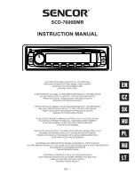 Sencor SCD-7606BMR Instruction Manual предпросмотр