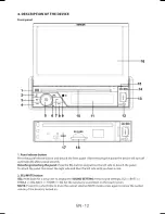 Предварительный просмотр 14 страницы Sencor SCD 9405DR Manual