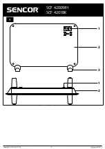 Предварительный просмотр 5 страницы Sencor SCF 4200WH Translation Of The Original Manual