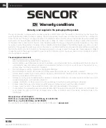 Предварительный просмотр 18 страницы Sencor SCR 4500 User Manual