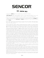 Preview for 4 page of Sencor SCS WA1003 User Manual