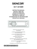 Предварительный просмотр 1 страницы Sencor SCT 3015MR Instruction Manual