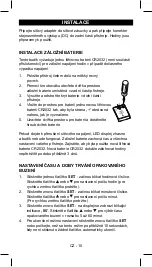 Предварительный просмотр 12 страницы Sencor SDC 120 User Manual