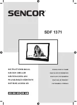 Sencor SDF 1371 Instruction Manual предпросмотр