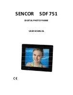 Preview for 1 page of Sencor SDF 751 User Manual