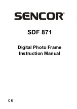 Preview for 1 page of Sencor SDF 871 Instruction Manual